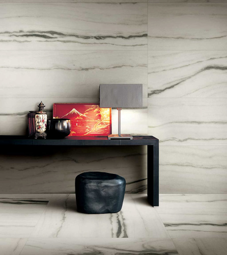 Керамогранит Rex Ceramiche Prexious 757729 White Fantasy Matte Ret 6mm 120x280 фото 2