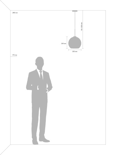 Подвесной светильник Freya FR8003PL-01BS фото 2