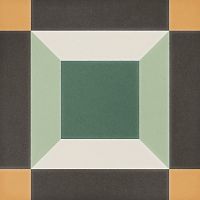 Керамогранит DNA Tiles Sync 125641 Cube Green 15x15 фото