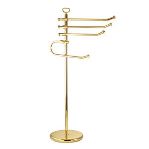 Стойка Migliore Mirella низкая для полотенец, h95 см, золото 17346 фото