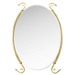 Зеркало Migliore Edera h96x65 см, золото 16940 фото