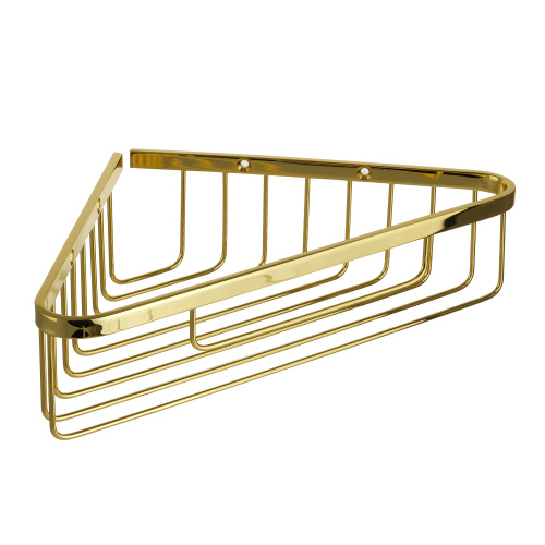 Решетка угловая Migliore Complementi L22xP22xH5 см, золото 22053