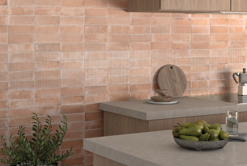 Керамическая плитка Equipe Raku 30694 Line Sand 6х18,6 фото 2