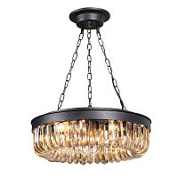 Подвесная люстра DeLight Collection KR0295P-5 black фото