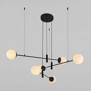 Подвесная люстра Eurosvet 70146/6 черный фото