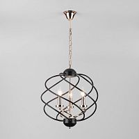 Подвесная люстра Eurosvet 60105/3 черный фото