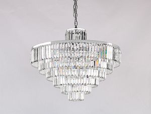 Каскадная люстра Newport 31124/S nickel фото