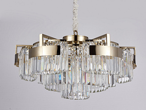 Подвесная люстра Newport 4356+3/C gold фото
