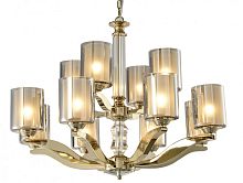 Подвесная люстра Newport 7908+4/C gold фото