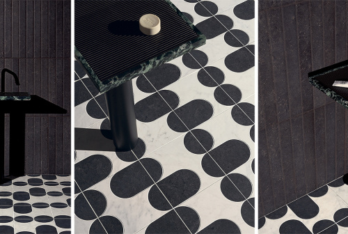 Керамическая плитка 41ZERO42 Italic 4101082 Plain Nero Lux 5х20 фото 2