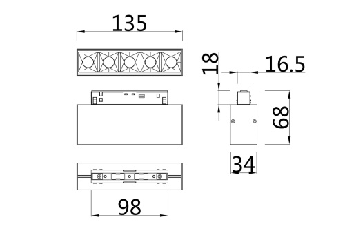 Трековый светильник Maytoni Technical TR014-2-10W4K-B фото 2
