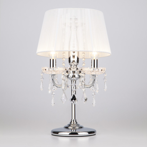 Настольная лампа Eurosvet 2045/3T хром/белый настольная лампа