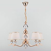 Подвесная люстра Eurosvet 60097/5 золото фото