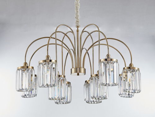 Подвесная люстра Newport 4506+3/C gold