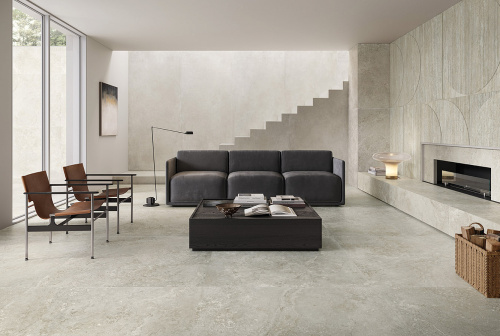 Керамогранит Italgraniti I Travertini TR05BA Grigio Vein Cut 60х120 фото 2