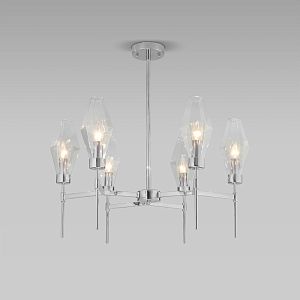 Люстра на штанге Eurosvet 60143/6 хром фото