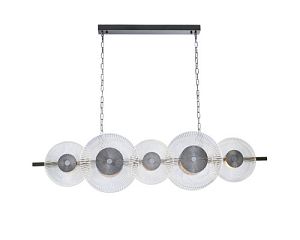 Подвесной светильник Newport 4545+5/S black glossy фото