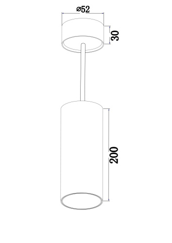 Подвесной светильник Maytoni Technical P071PL-L12W4K фото 5