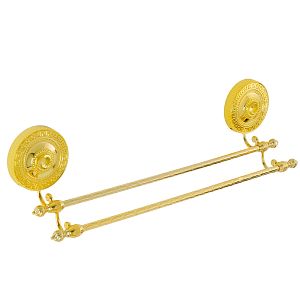 Полотенцедержатель Migliore Montecarlo двойной, L50 см, золото 31783 фото