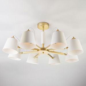 Люстра на штанге Eurosvet 70083/8 золото фото