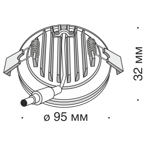 Встраиваемый светильник Maytoni Technical DL303-L12B4K фото 6