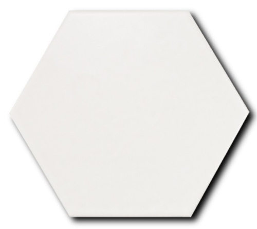 Equipe Scale Керамогранит Hexagon Porcelain White 10.1x11.6 натуральный