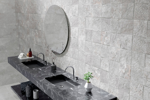 Плитка Metropol Ceramica Iconic R0000373 Concept Grey 30x90 фото 2