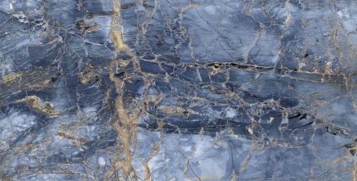 QUA Granite Notte Blue 120x60 синий полированная фото 5