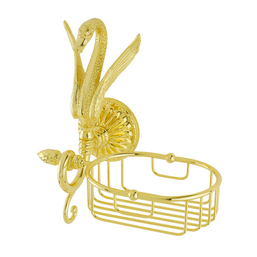 Решетка-корзинка Migliore Luxor настенная, золото 26135