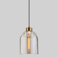 Подвесной светильник Eurosvet 50119/1 латунь фото