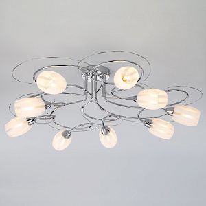 Люстра на штанге Eurosvet 70040/9 хром фото