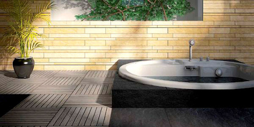 Керамогранит Seranit 26071980 Riverstone Black 60x120 фото 2