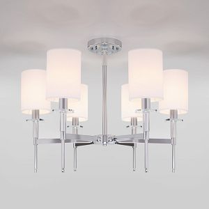 Люстра на штанге Eurosvet 60132/6 хром фото