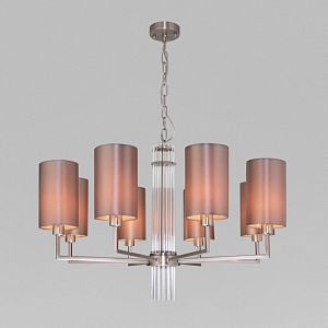 Подвесная люстра Eurosvet 60134/8 никель фото