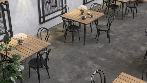 Глазурованный керамогранит YURTBAY Alder Ares Mat Black P72049.6 60х120 фото 2