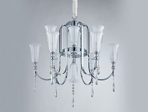 Подвесная люстра Newport 4806+3/C chrome фото