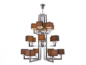 Люстра на штанге Newport 3206+6+6/C без абажуров фото