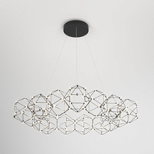 Подвесная люстра Eurosvet 90169/15 черный жемчуг фото