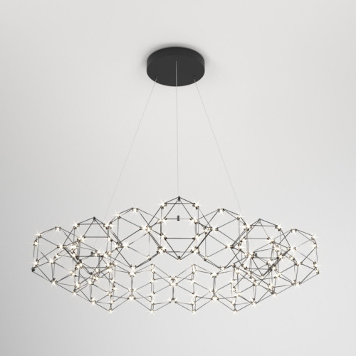 Подвесная люстра Eurosvet 90169/15 черный жемчуг