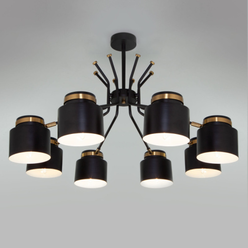 Люстра на штанге Eurosvet 70133/8 черный