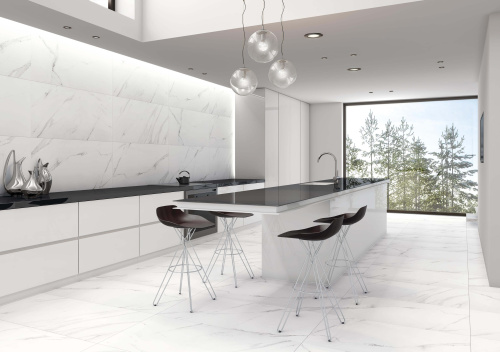 Керамогранит TAU Ceramica Baranello White Pul 60x120 фото 2